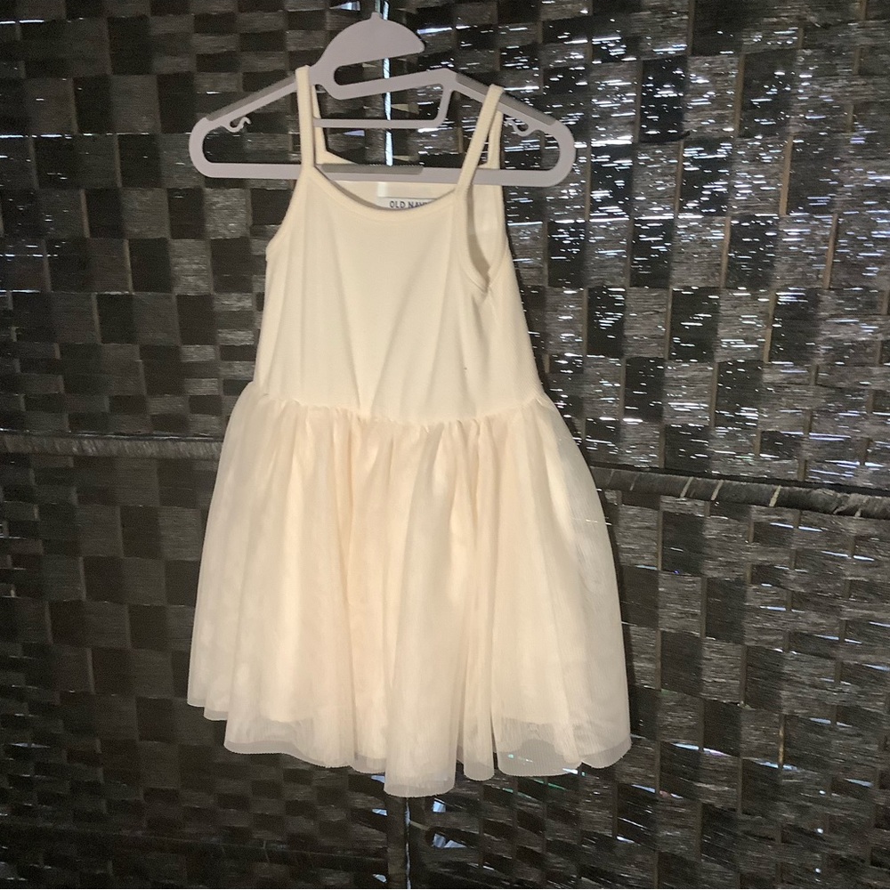 Old Navy Ivory Kids Dress
